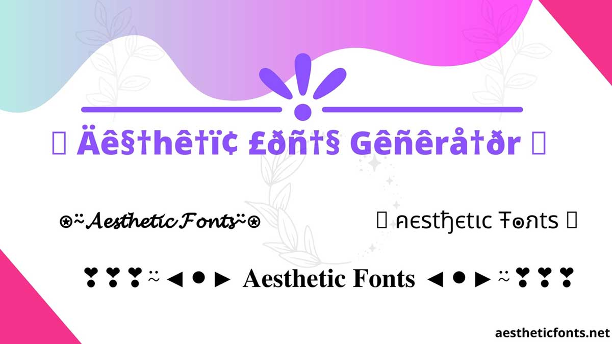 Aesthetic Fonts 𝓒𝓸𝓹𝔂 𝓪𝓷𝓭 𝓟𝓪𝓼𝓽𝓮 149 Font